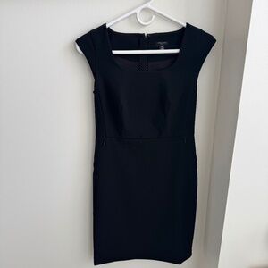 Ann Taylor Petite Black Suit Dress (00P)